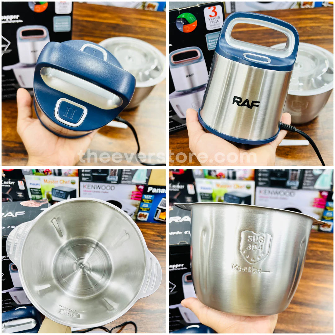 3 Liters Multifunctional RAF Food Chopper | 3L RAF Meat Grinder