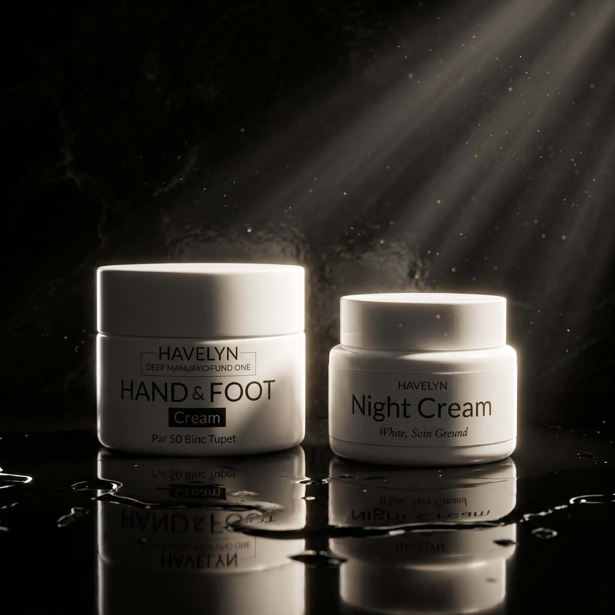 Havelyn Hand & Foot Cream + Night Cream Combo – 50 Zinc Deep Moisturizing Set