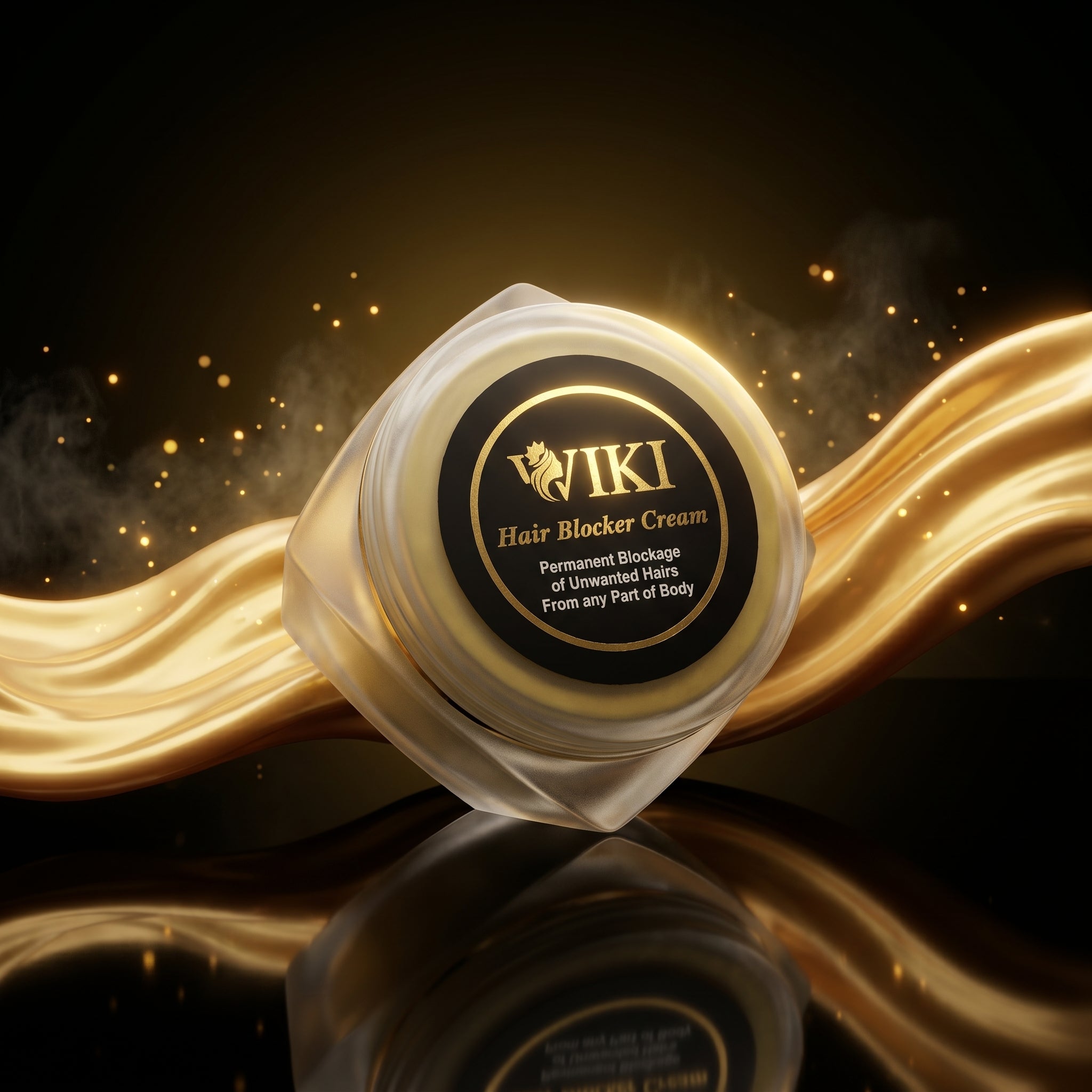 VIKI Hair Blocker Cream – Permanent Blockage of Unwanted Hair (Any Body Part)