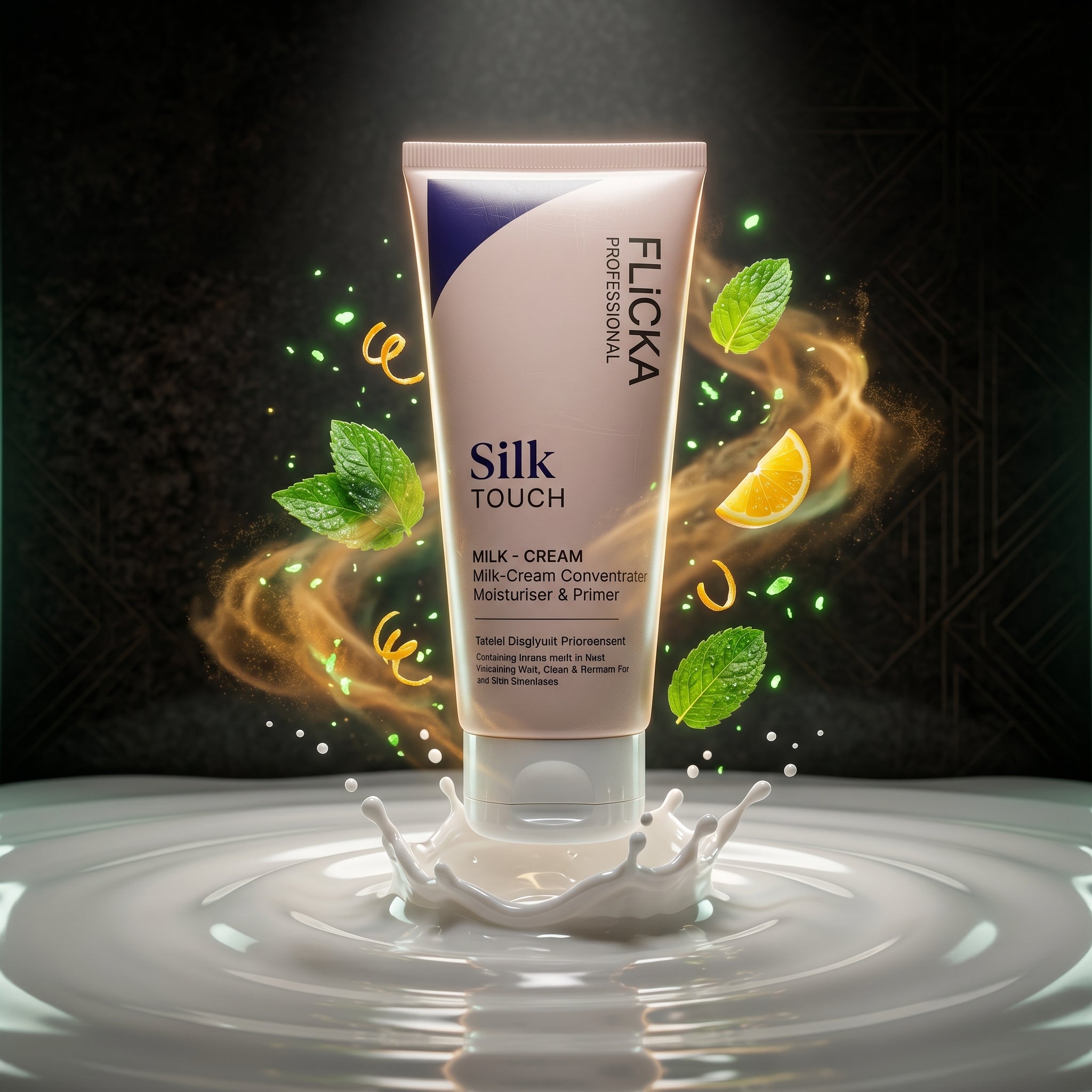 Flicka Professional Silk Touch Milk-Cream – Vegan Moisturizer & Primer (Clean Beauty)