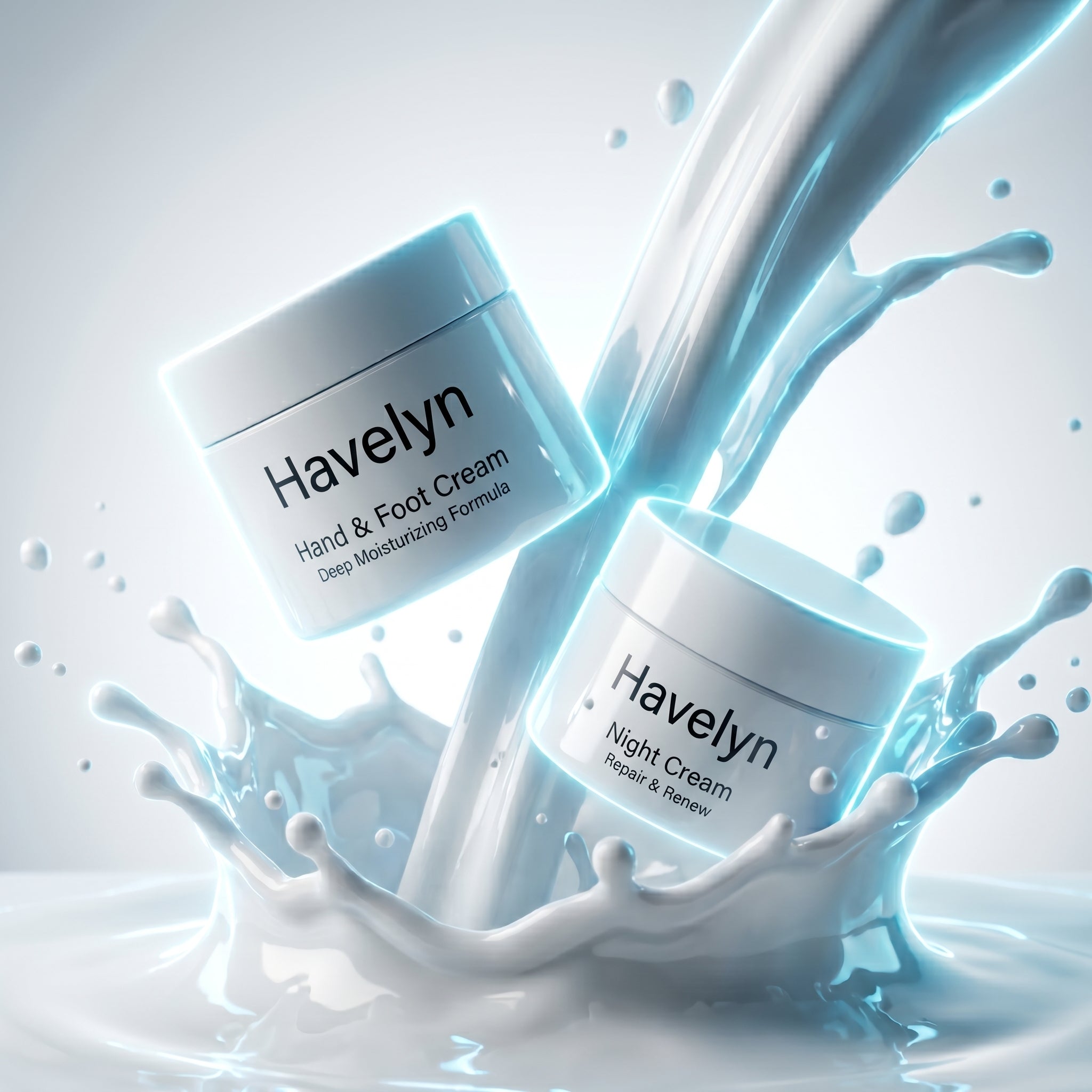 Havelyn Hand & Foot Cream + Night Cream Combo – 50 Zinc Deep Moisturizing Set