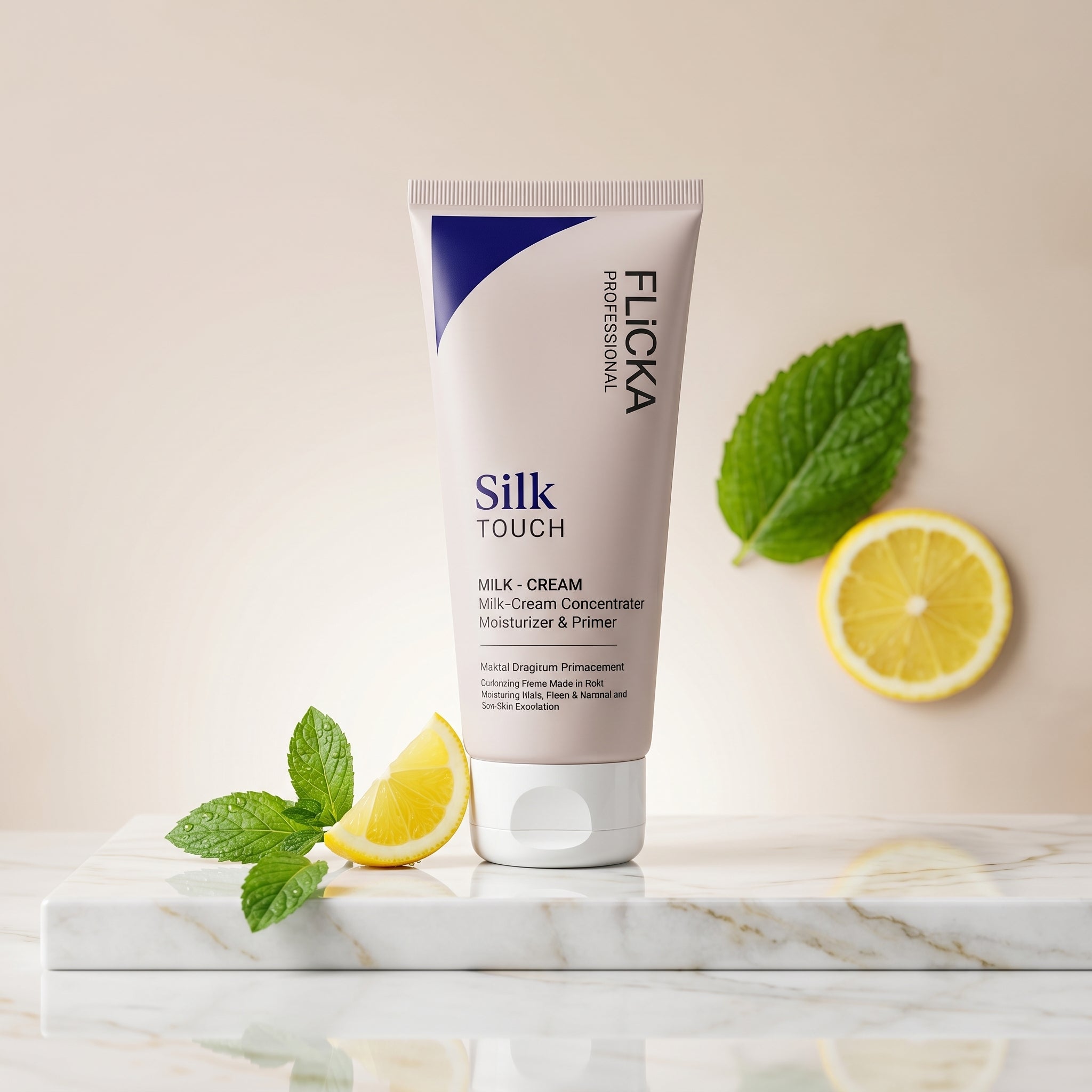 Flicka Professional Silk Touch Milk-Cream – Vegan Moisturizer & Primer (Clean Beauty)