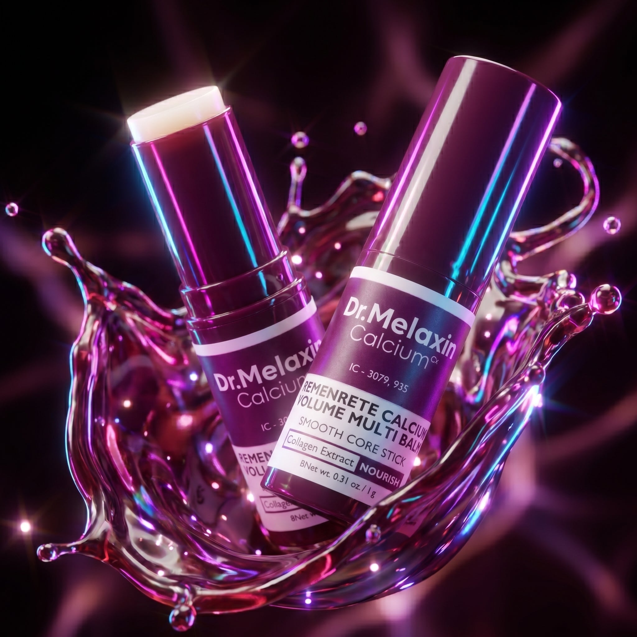 Dr.Melaxin Calcium+ Volume Multi Balm – Smooth Core Stick (Collagen Extract)