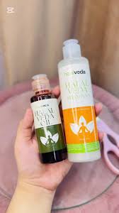 Halal Veda Oil and shampo