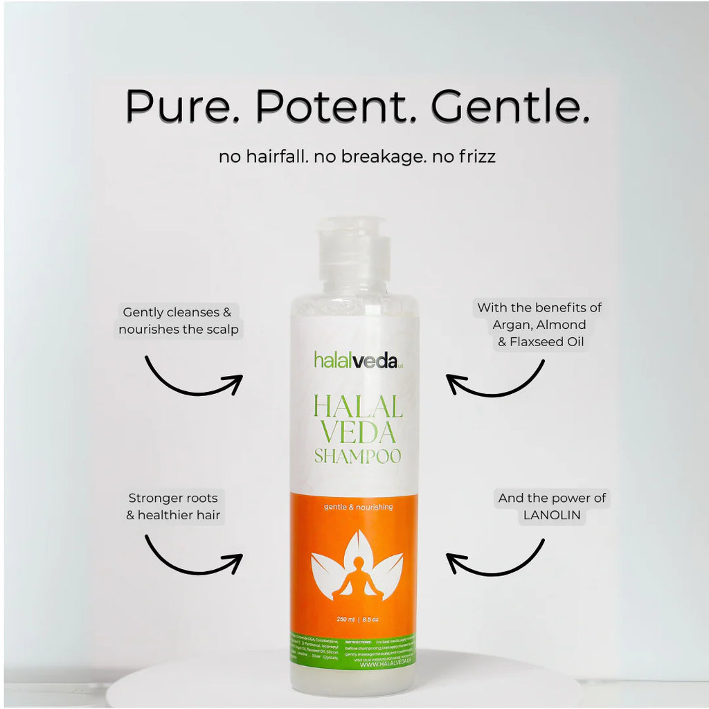 Halal Veda Oil and shampo