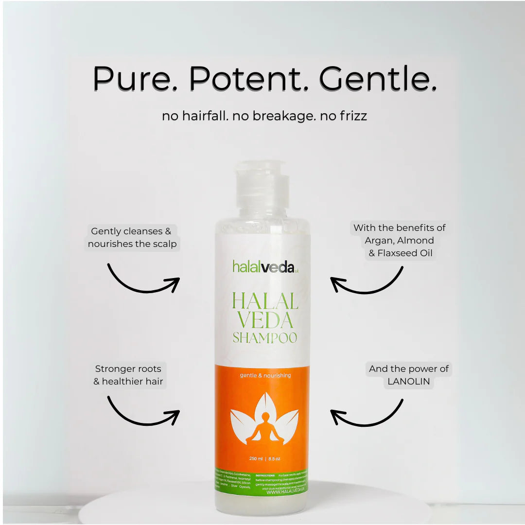 Halal Veda Oil and shampo