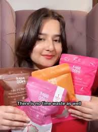 4-in-1 Orange Body Hair Removal Wax Powder Mask